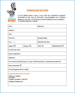 formulaire de dons